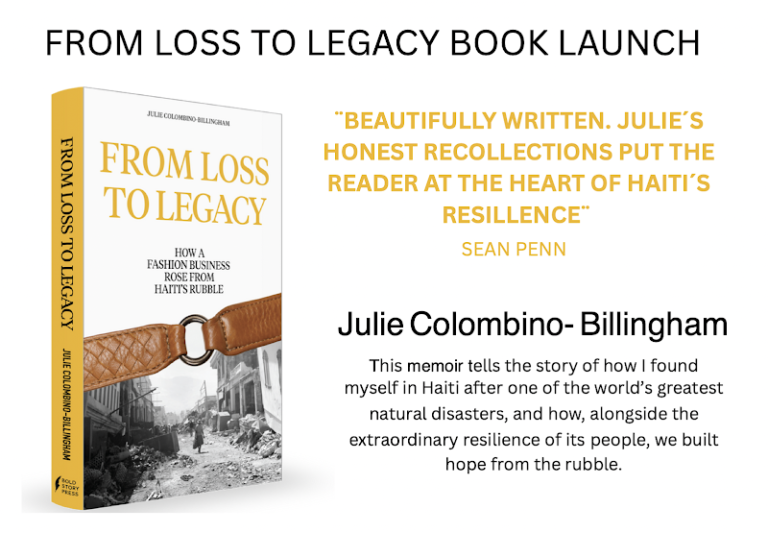 Julie Colombino-Billingham Hosts Book Launch Party and Boutique Benefit for Haiti and Jamaica Recovery Efforts