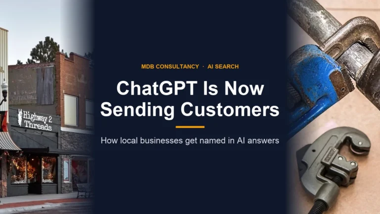 ChatGPT Is Sending Local Customers Now: How to Show Up in AI Answers: featured image